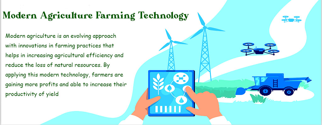 Modern agriculture farming technology india